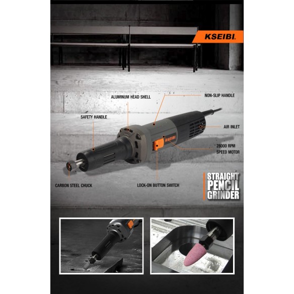 Powerful KGS 600-6 L Die Grinder for Precision Grinding | KSEIBI