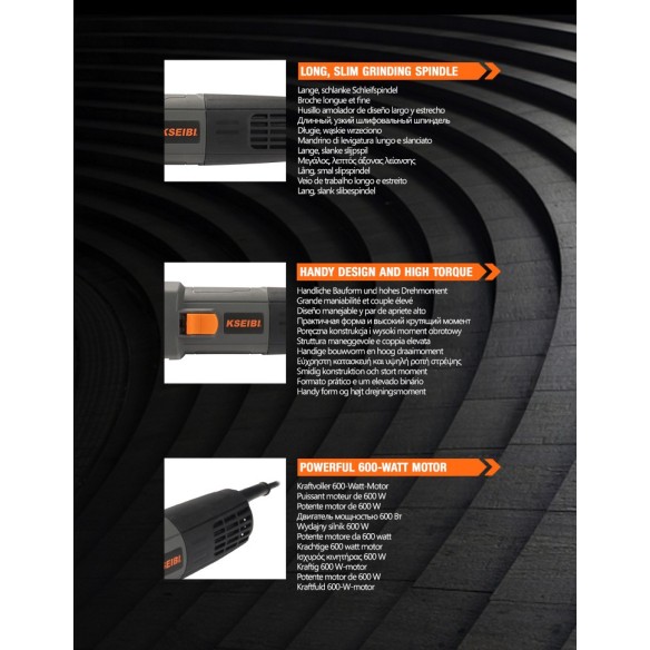 جهاز جلخ مستقيم متعدد الاستخدامات | KSEIBI