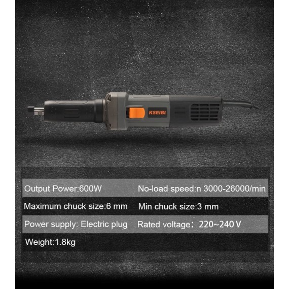 Powerful KGS 600-6 L Die Grinder for Precision Grinding | KSEIBI