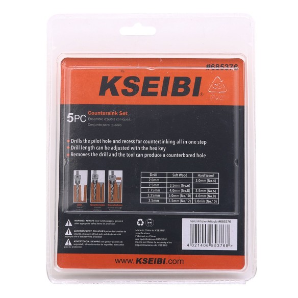 High-Quality Countersink Drill Bits for Precision Drilling | KSEIBI