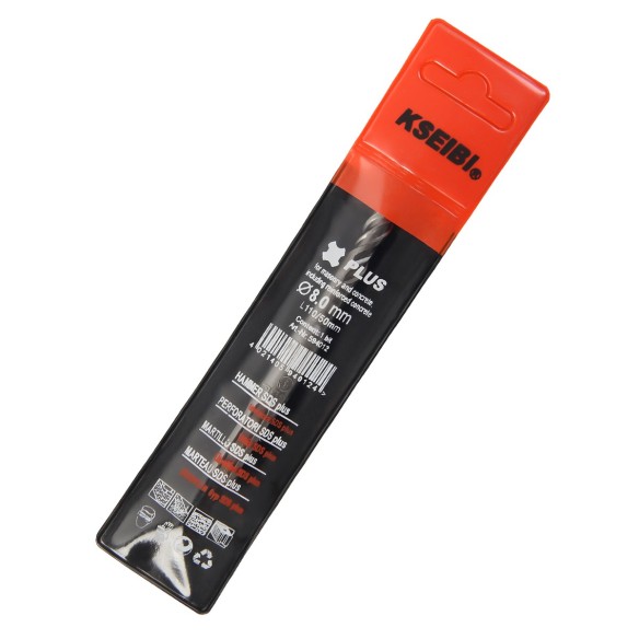 High-Quality SDS-Plus Drill Bits with 2 Cutters for Precision Drilling | KSEIBI