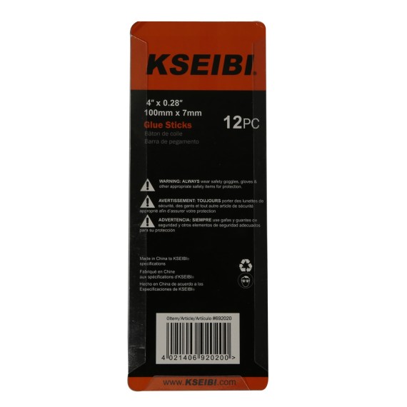 High-Quality Translucent Glue Sticks for Crafting and DIY Projects | KSEIBI