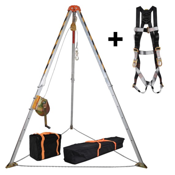 Ultimate Safety with Confined Space Tripod Kit | KSEIBI