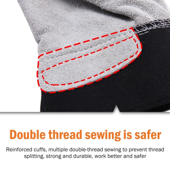 Premium Leather Welding Gloves for Superior Protection | KSEIBI