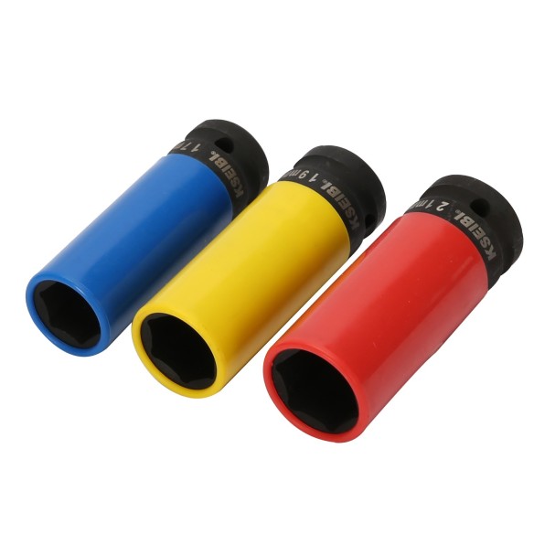 Heavy-Duty Impact Lug Nut Socket Set for Easy Removal | KSEIBI