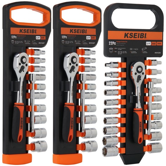 High-Quality Hexagon Socket And Ratchet Set for Precision Work | KSEIBI