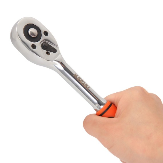 High-Quality Hexagon Socket And Ratchet Set for 1/2" Drives | KSEIBI