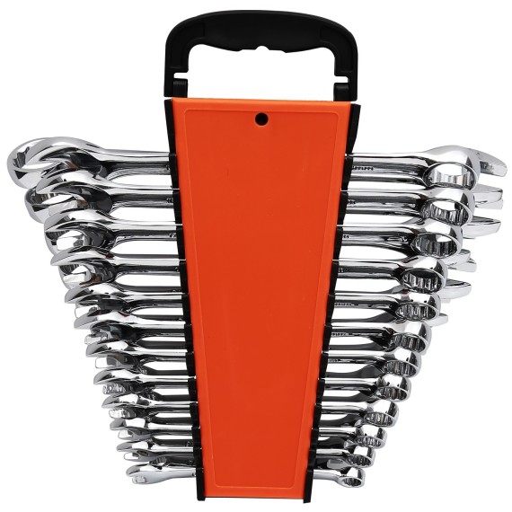 Premium 24-Piece Combination Wrench Set for Versatile Mechanics | KSEIBI