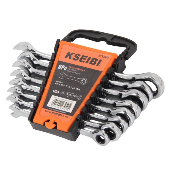 High-Quality Ratchet Combination Wrench Set for Versatile Use | KSEIBI