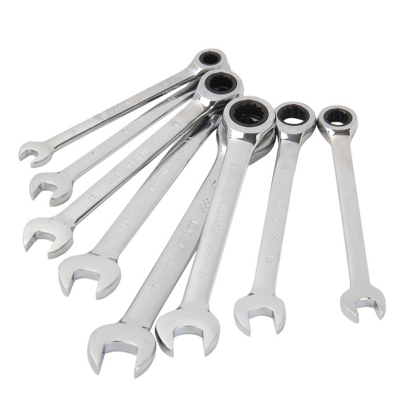 High-Quality Ratchet Combination Wrench Set for Versatile Use | KSEIBI
