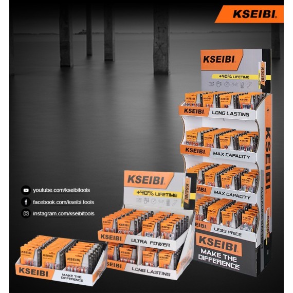 Long-lasting Alkaline Battery LR03/AAA for High Performance Devices | KSEIBI