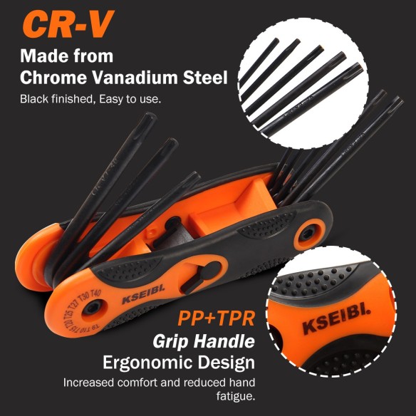 طقم أدوات ميكانيكي 72 قطعة بصندوق معدني | KSEIBI