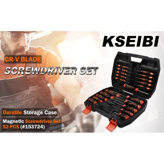 ست پیچ‌گوشتی و سری 52 عددی مدل 865 | KSEIBI