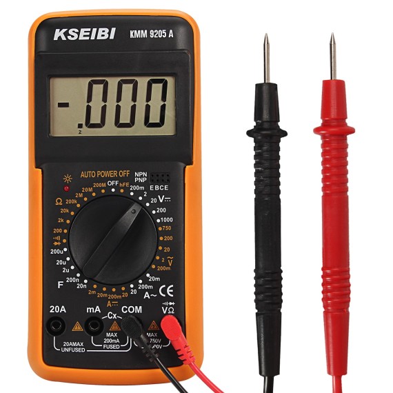 High-Precision Voltage Tester with LCD Screen for Accurate Readings | KSEIBI