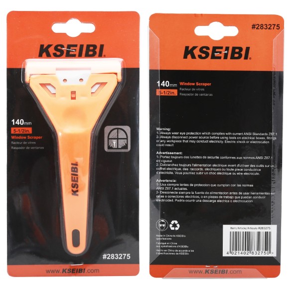 High-Quality Window Scraper Tool for Easy Cleaning | KSEIBI