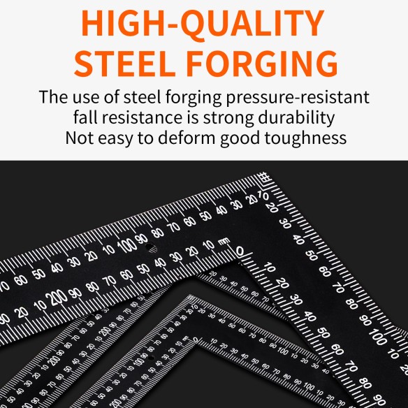 Professional Carpenter Framing Square - Precision Tool for Woodworking | KSEIBI