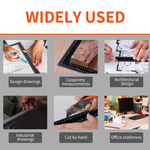 高品质木工大角尺 - 专业木工测量工具 | KSEIBI