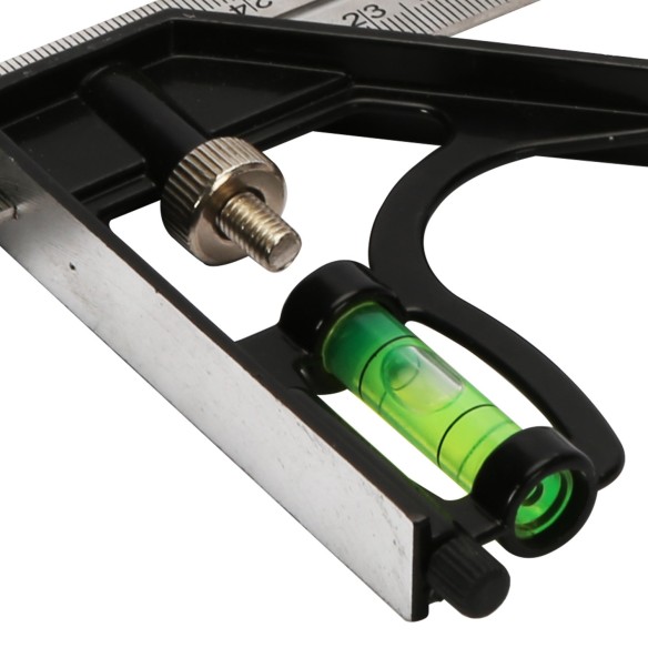 Durable Stainless Steel Combination Ruler for Precision Measurements | KSEIBI