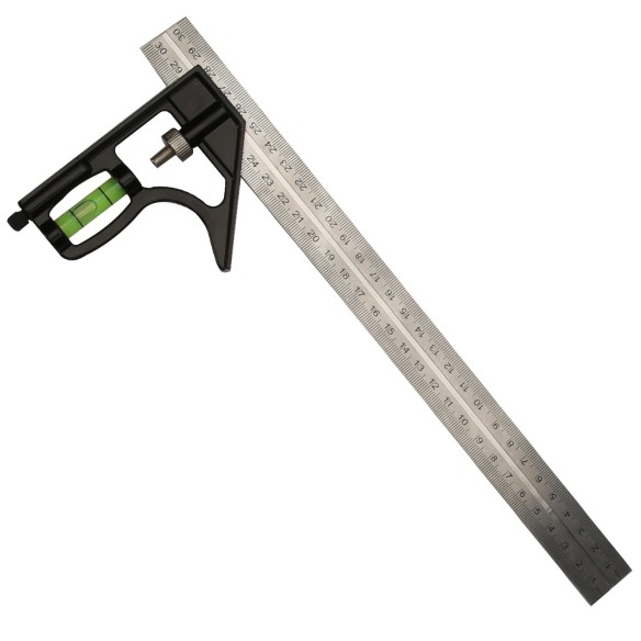 خرید خط‌کش ترکیبی استیل ضد زنگ با قیمت مناسب | KSEIBI