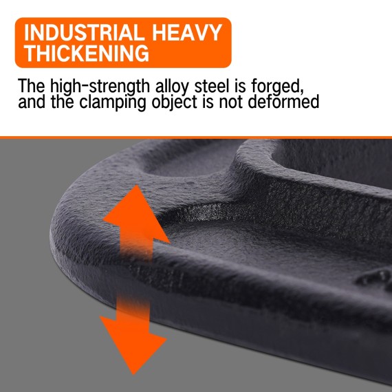 Heavy-Duty Industrial G-Clamp for Precision Work | KSEIBI