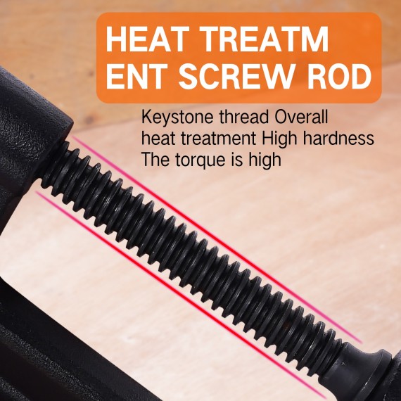 Heavy-Duty Industrial G-Clamp for Precision Work | KSEIBI