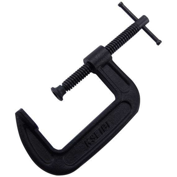 Heavy-Duty Industrial G-Clamp for Precision Work | KSEIBI