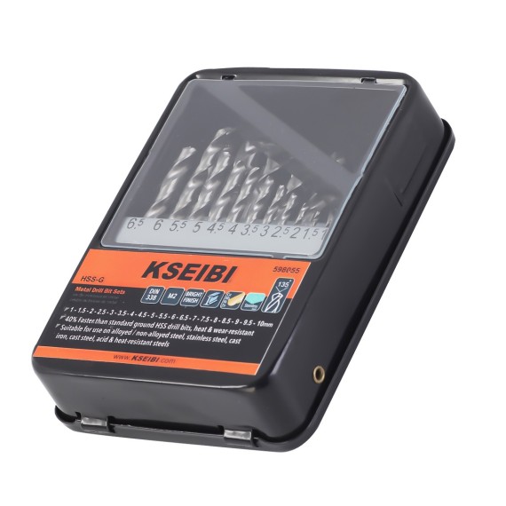 High-Quality Metal Drill Bits Set for Precision Drilling Projects | KSEIBI
