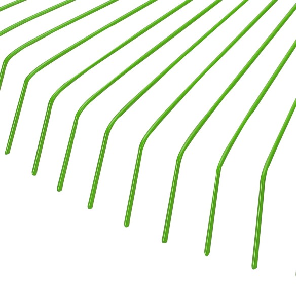 Durable Garden Straight Steel Leaf Rake for Efficient Yard Work | KSEIBI