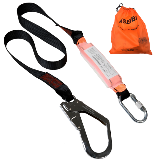 Premium Safety Shock Absorbing Lanyard Webbing | KSEIBI