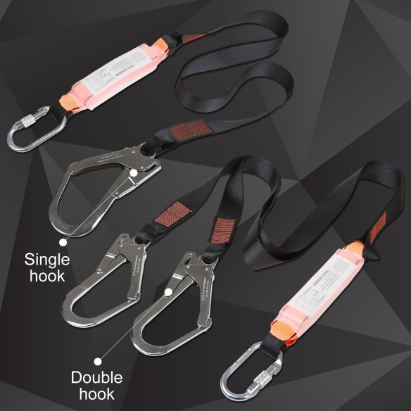 Premium Safety Shock Absorbing Lanyard Webbing | KSEIBI