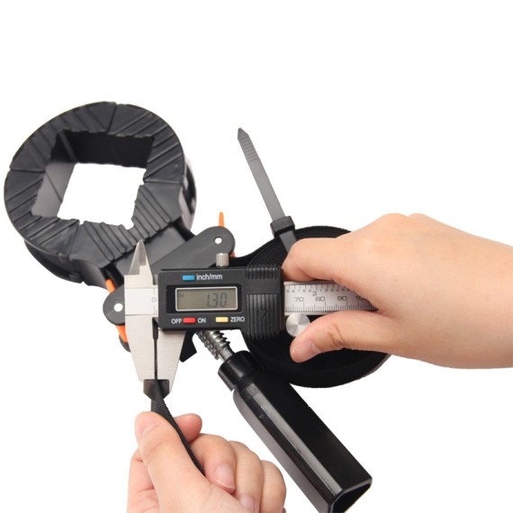 Adjustable Band Clamp with Handle for Woodworking Projects | KSEIBI