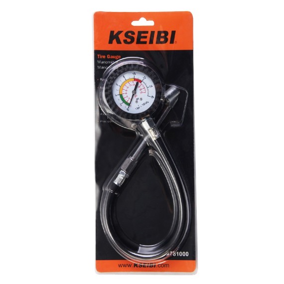 Premium Tire Gauge for Accurate Pressure Readings | KSEIBI