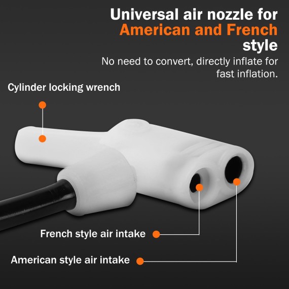 High-Quality Floor Pump for Home and Garage | KSEIBI