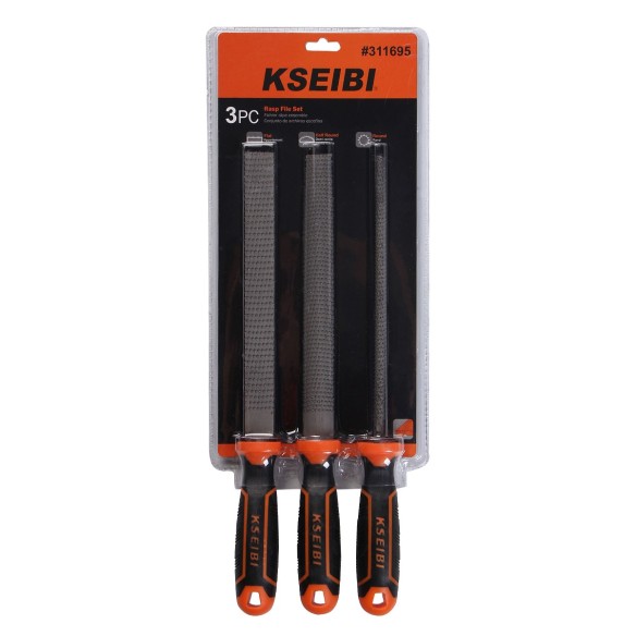 Premium Quality Rasp File Set for Smooth Woodworking | KSEIBI