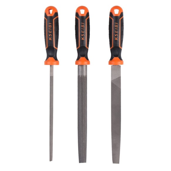 Durable Steel File Set for Precision Work | KSEIBI