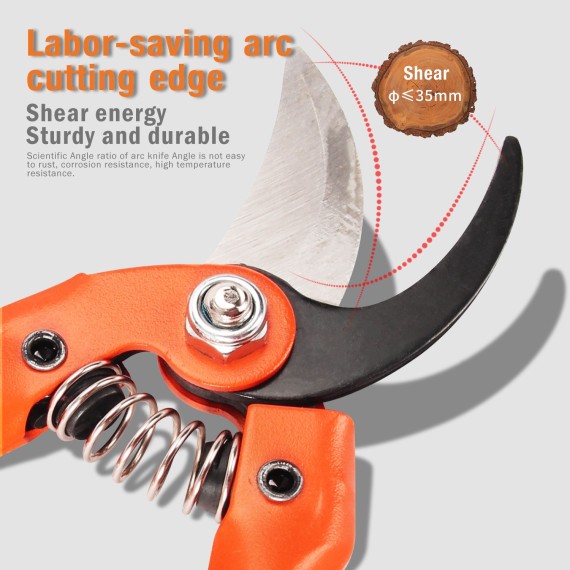 Premium General Garden Pruning Shears for Precise Cuts &amp; Easy Maintenance | KSEIBI