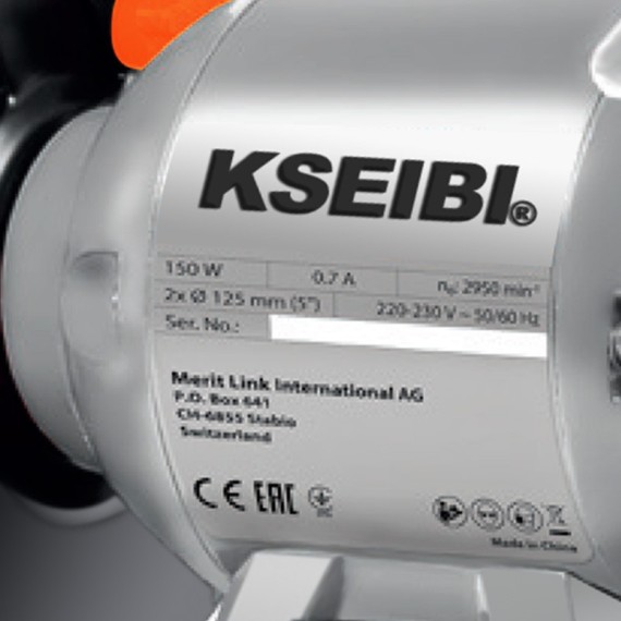 KBG 15-150 台座磨机150毫米，150W 精准打磨工具 | KSEIBI