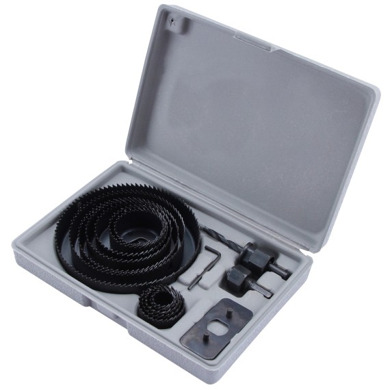 High-Quality Carbon Steel Holesaw Set for Precision Cutting | KSEIBI