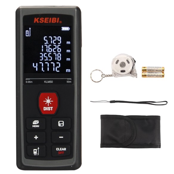 Accurate and Easy-to-Use Laser Measure up to 50m | KSEIBI