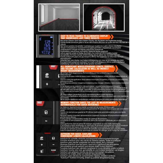 Accurate and Easy-to-Use Laser Measure up to 50m | KSEIBI