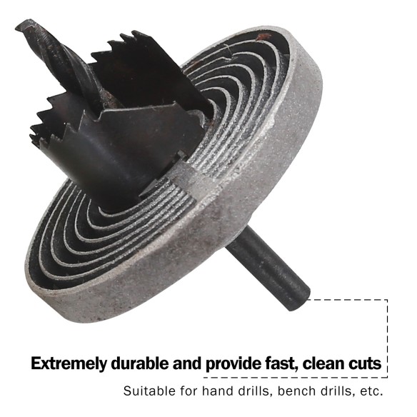 High-Quality 7-Pc. 25mm Multl Holesaw Set for Precision Cutting | KSEIBI