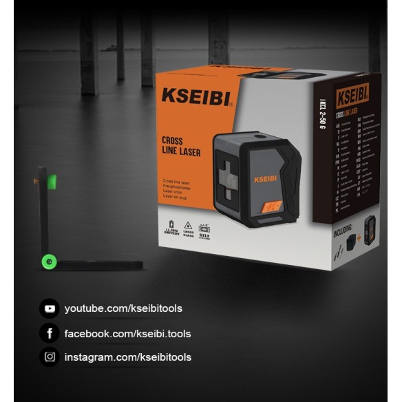 High Precision KCL 2-50 G Combi Laser for Accurate Measurements | KSEIBI