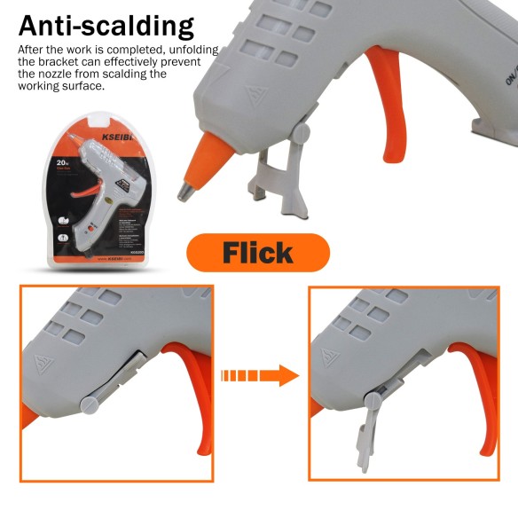 60W Electric Glue Gun | Power Tools | KSEIBI