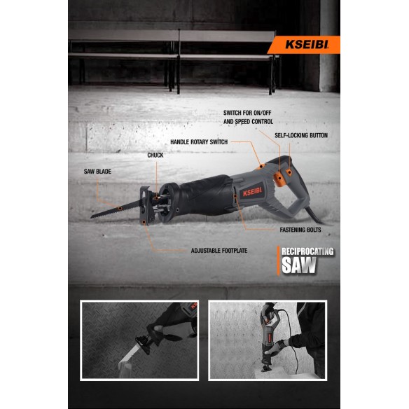 تفنگ چسب دمای دوگانه ۶۰ وات | KSEIBI