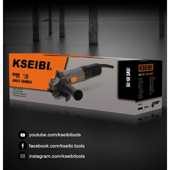 Powerful 115mm Angle Grinder for Precision Cutting and Grinding | KSEIBI