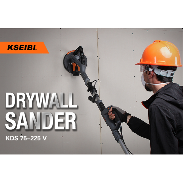 KDS 75-225V 干式墙砂光机，225MM，750W | KSEIBI