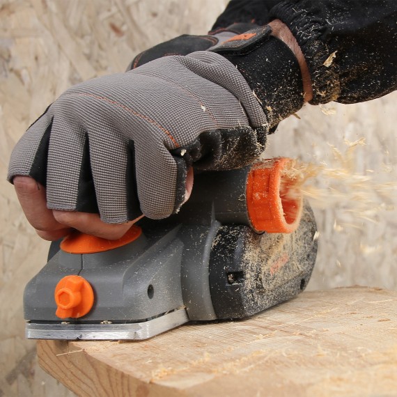 Powerful 710W Electric Planer for Precise Woodworking | KSEIBI