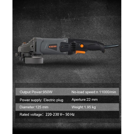 High-Performance Angle Grinder - Perfect for DIY Projects | KSEIBI