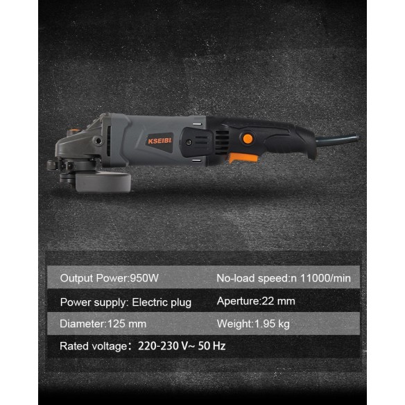 High-Performance Angle Grinder - Perfect for DIY Projects | KSEIBI
