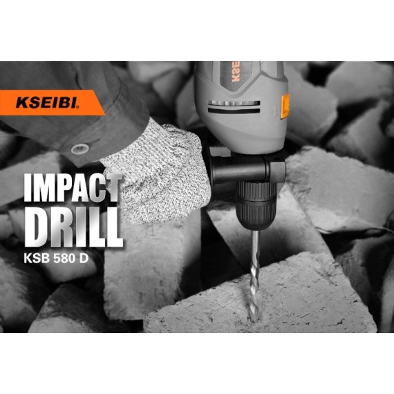 High-Performance KSB 580 D Impact Drill for Precision Drilling | KSEIBI